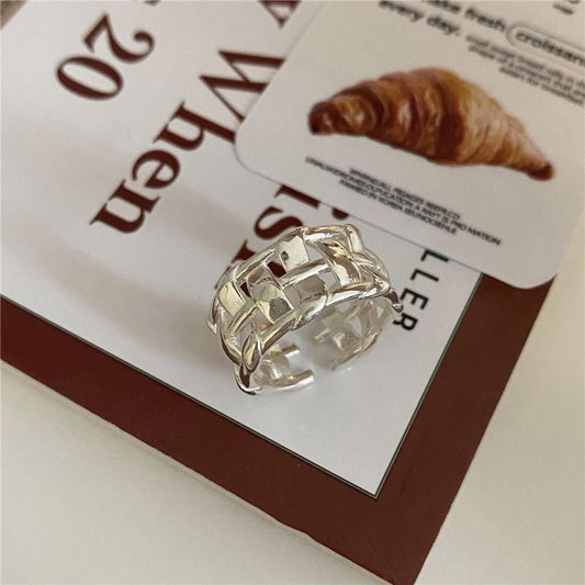 Funsee Hollow Woven Ring